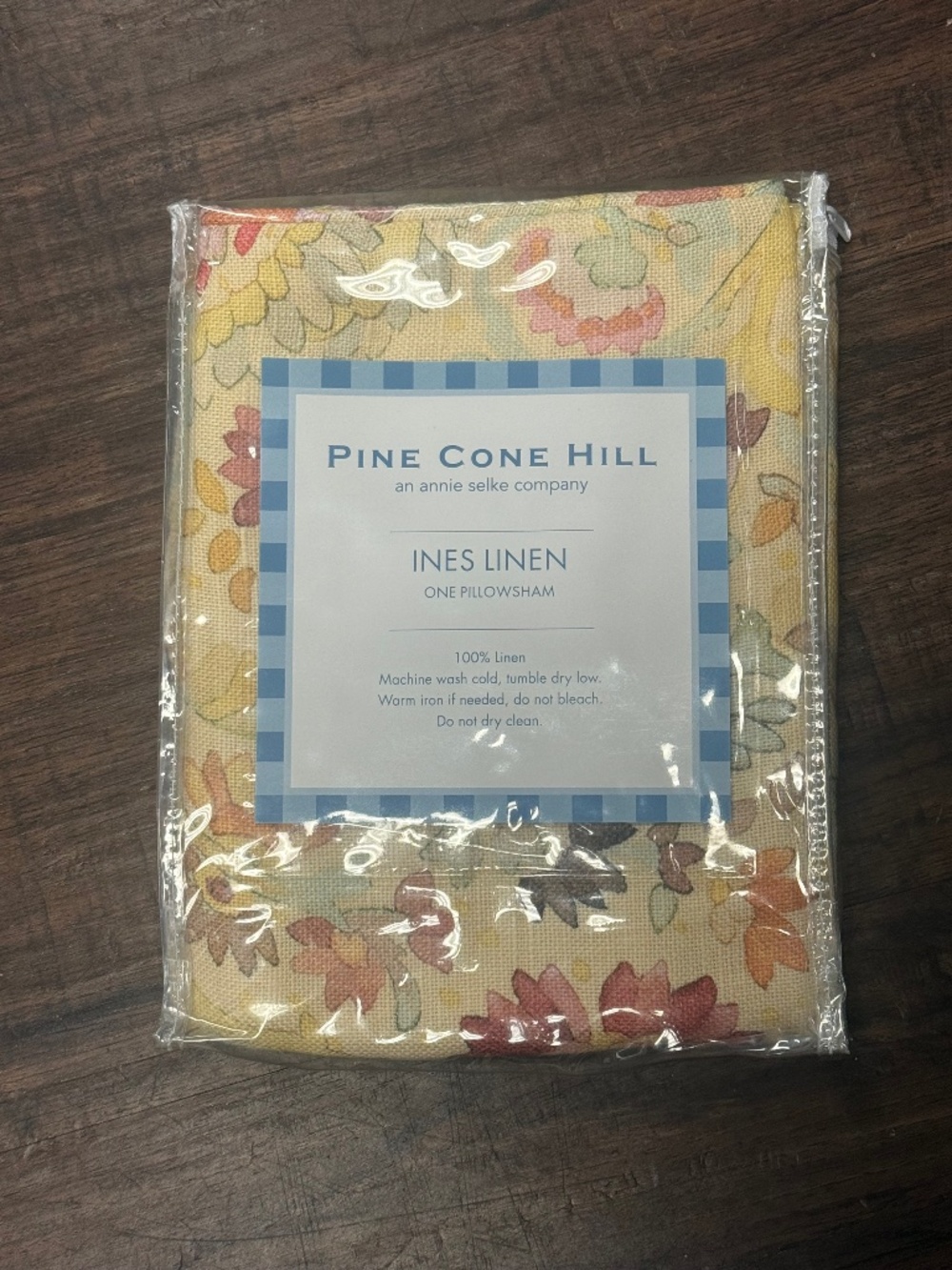 Annie Selke Pine Cone Hill Ines Linen One Pillow Sham